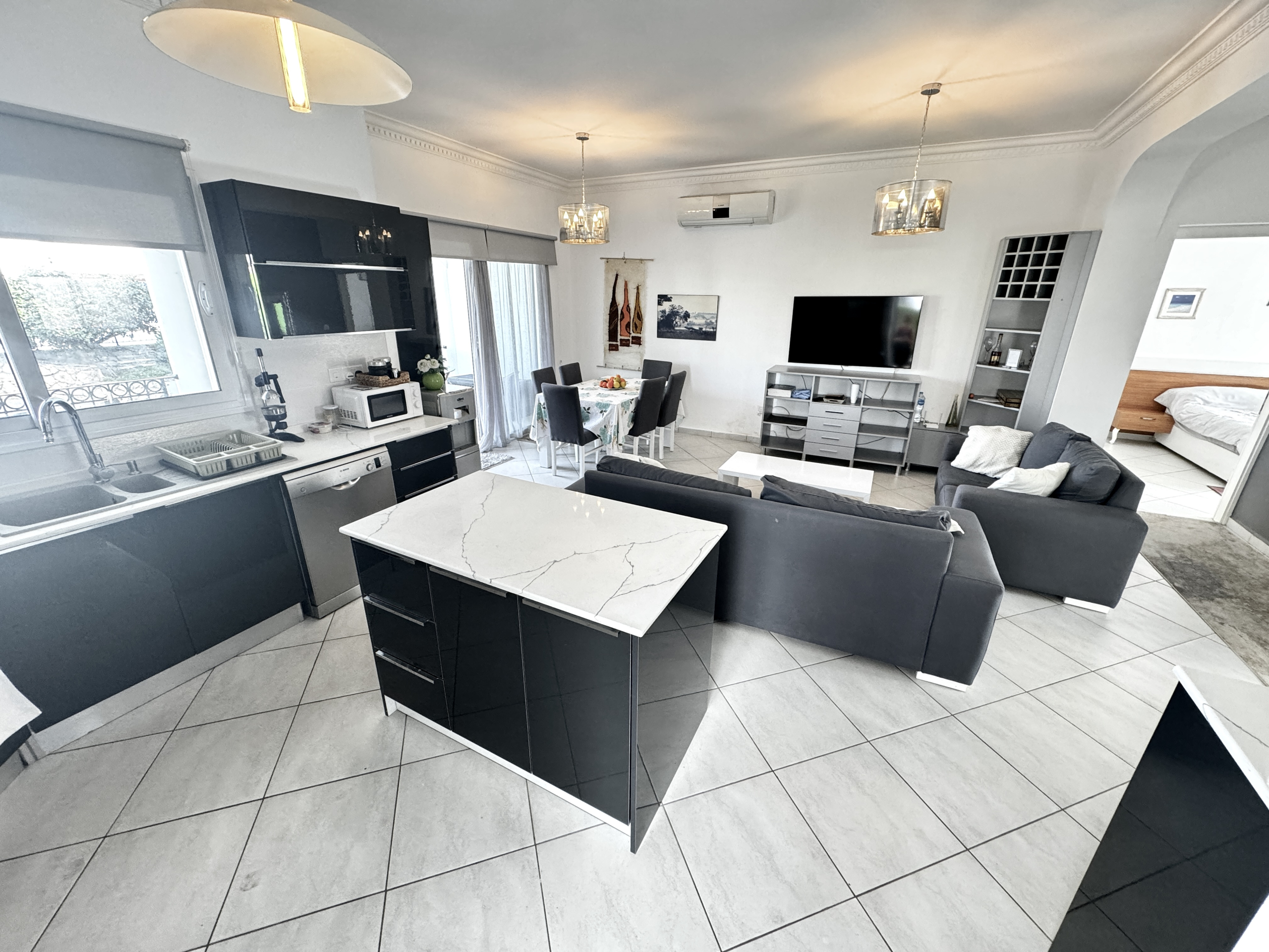 Cozy pool and garden view apartment in Sea Magic Park