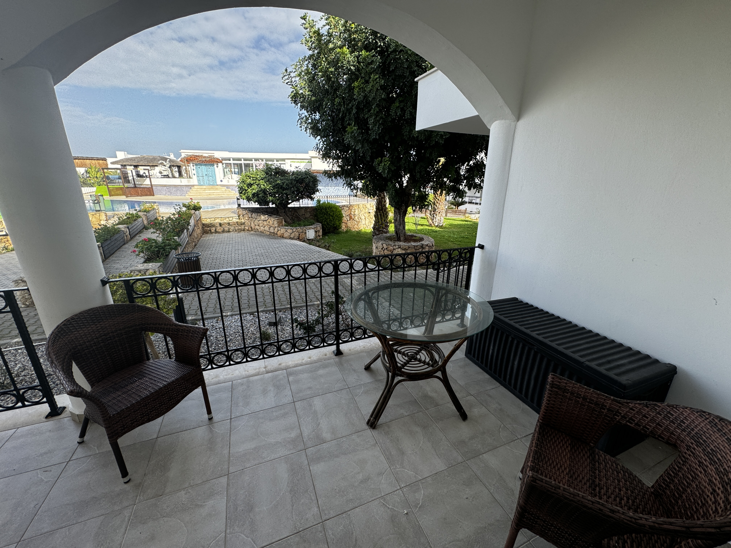 Cozy pool and garden view apartment in Sea Magic Park