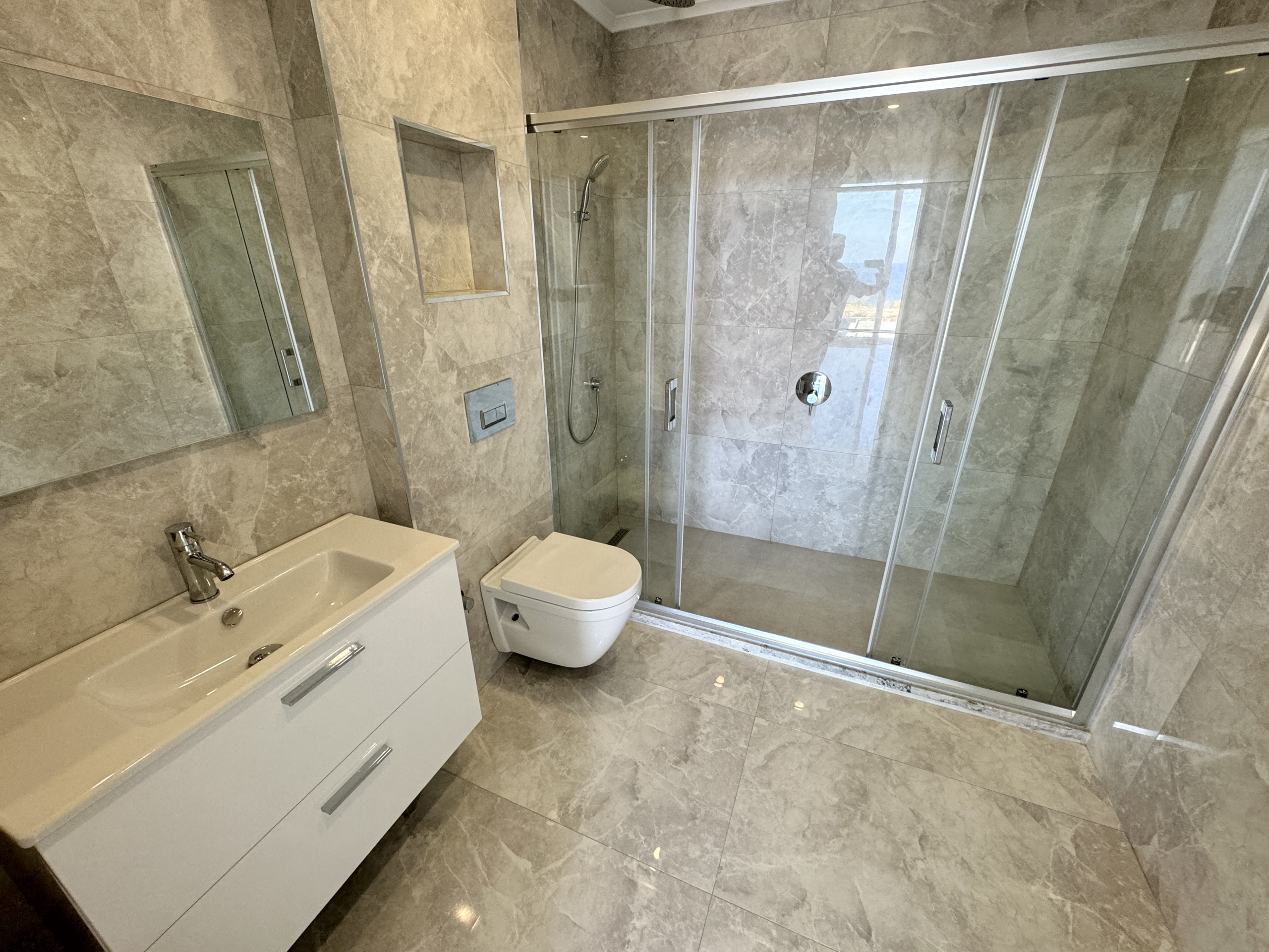 Sea front 4 bedroom luxury duplex apartment  with private beach