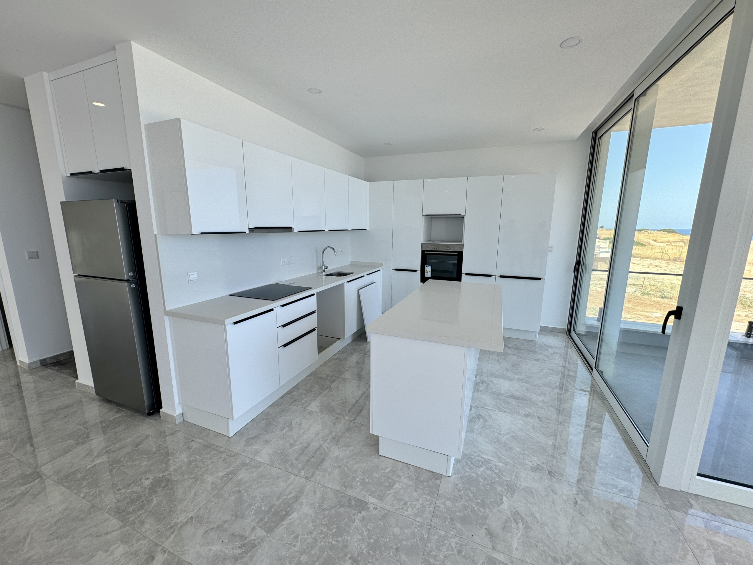 Sea front 4 bedroom luxury duplex apartment  with private beach