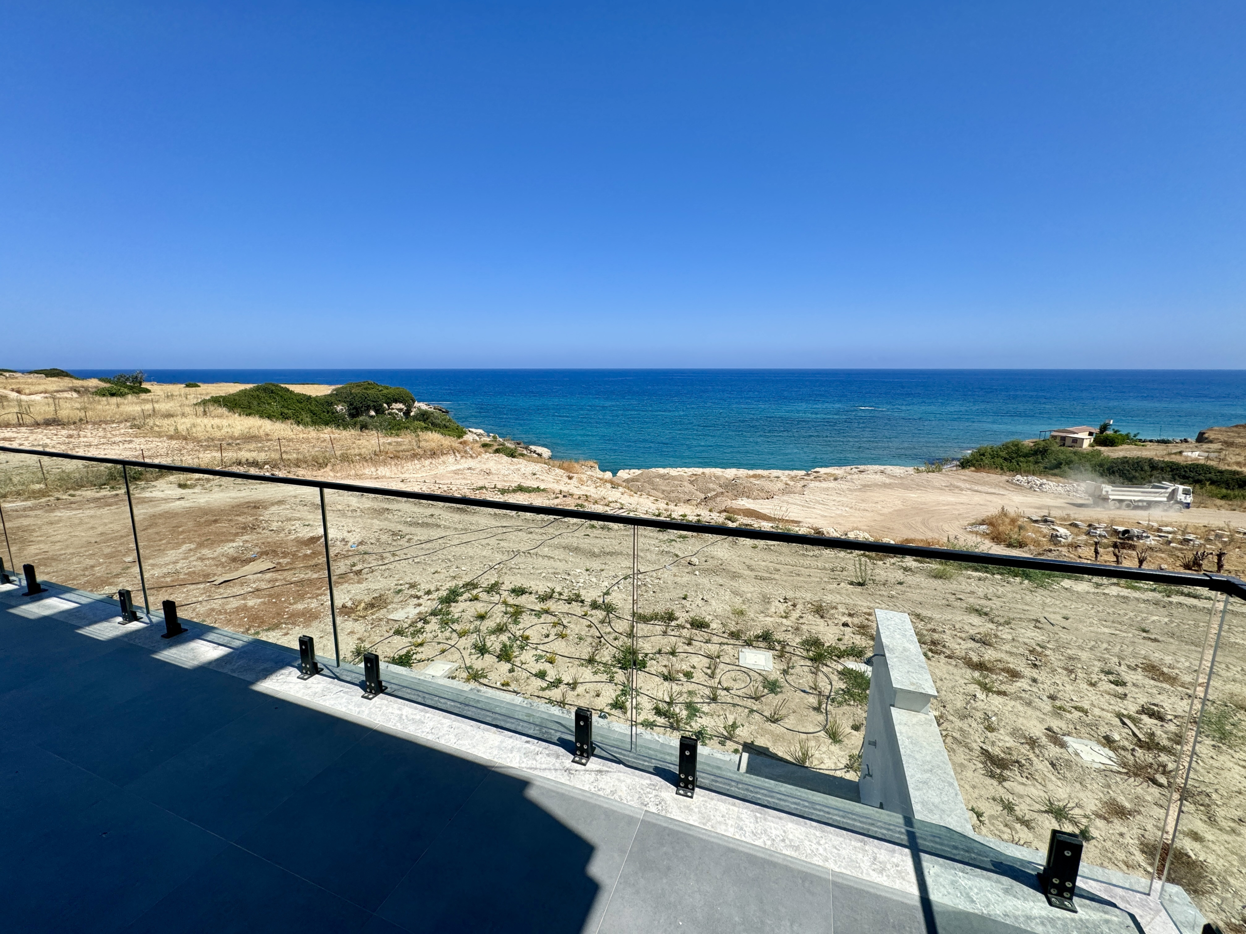 Sea front 4 bedroom luxury duplex apartment  with private beach