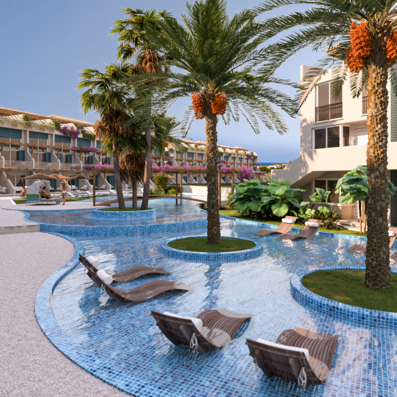 1 bedroom apartment with sea view