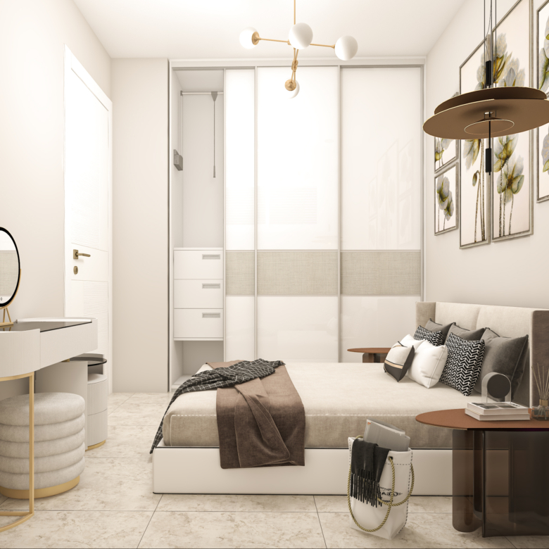 1 bedroom apartment with sea view