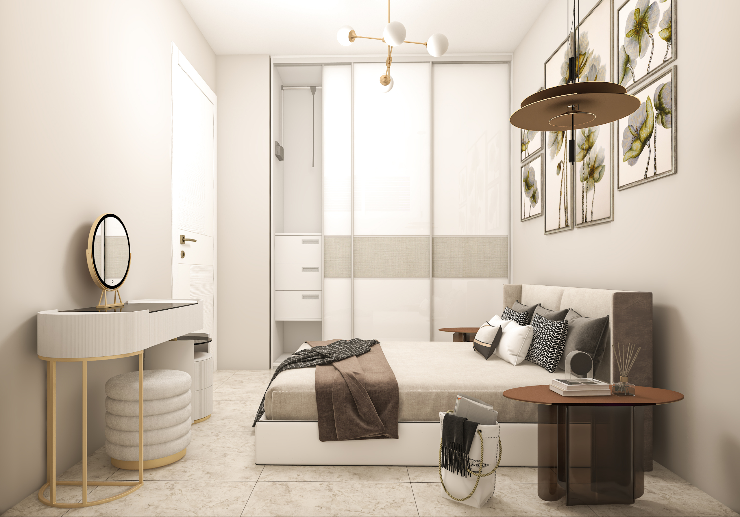 1 bedroom apartment with sea view